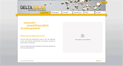 Desktop Screenshot of deltasolar.ch